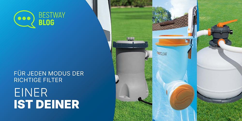 Einer ist Deiner - So wird Dein Pool garantiert sauber!